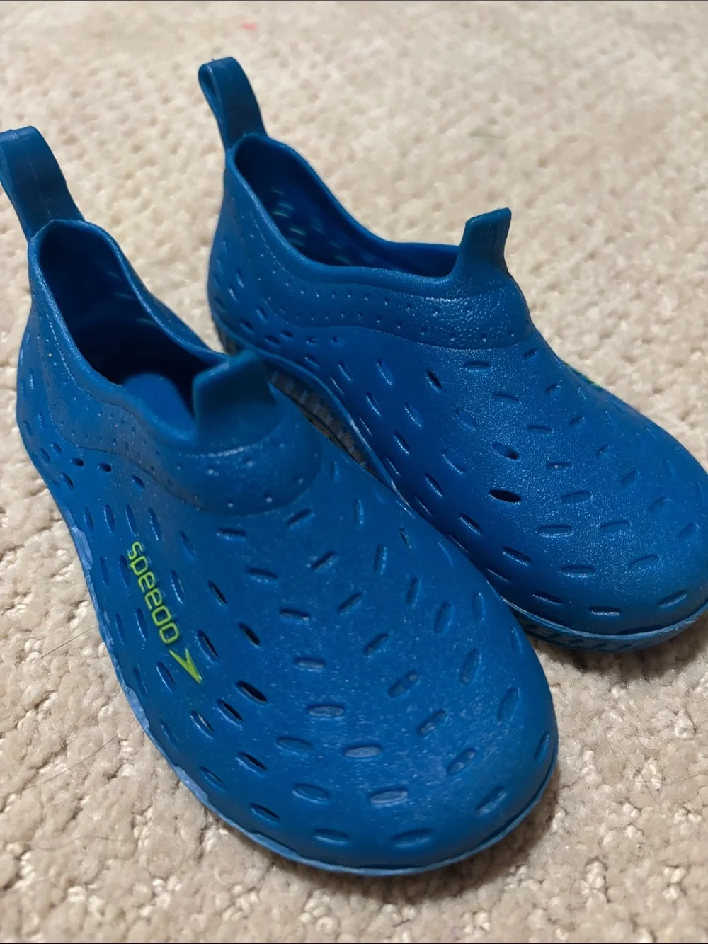 Speedo Kids Royal Blue Slip-On Water Shoes